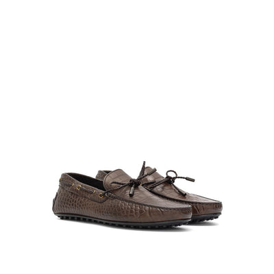 Tod's Bruine Leren Mocassin