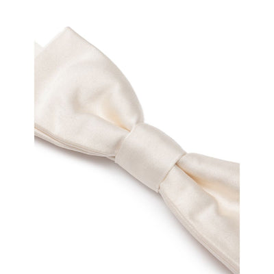 Nœud papillon en soie blanche Dolce &amp; Gabbana