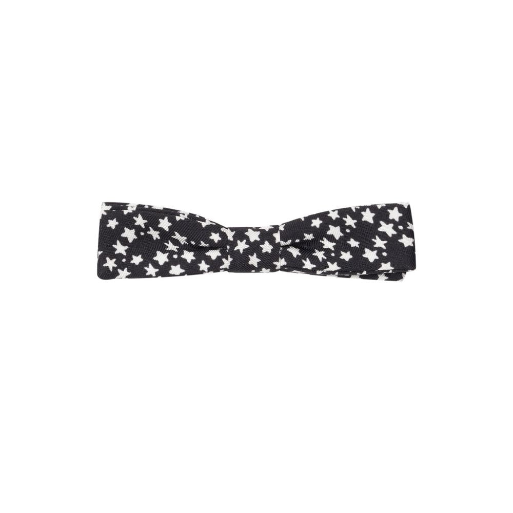 Dolce & Gabbana Black Silk Bowty