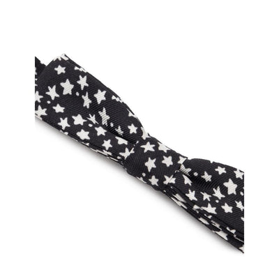 Dolce & Gabbana Black Silk Bowty