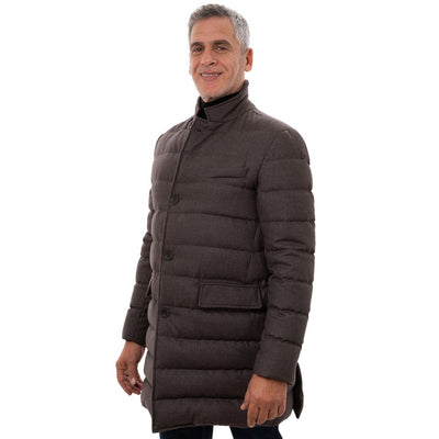 Herno Brown Wool Jackets & Coat