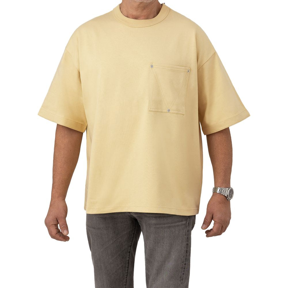 Bottega Veneta beige katoenen T-shirt