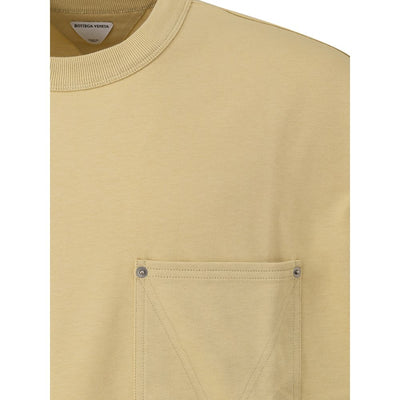 Bottega Veneta beige katoenen T-shirt