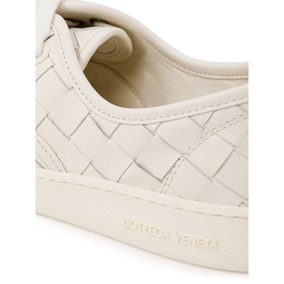 Bottega Veneta witte leren sneaker
