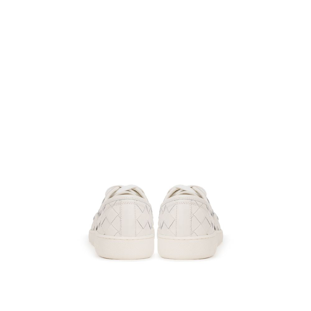 Bottega Veneta witte leren sneaker