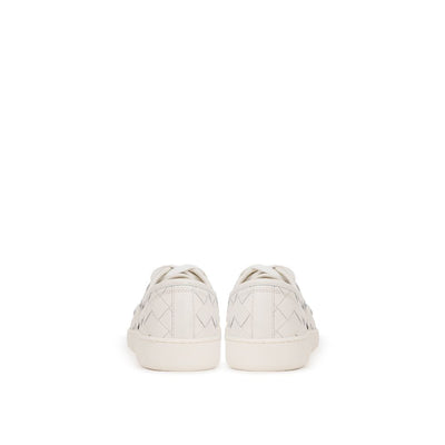 Bottega Veneta witte leren sneaker