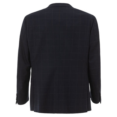 Blazer en laine bleu Brioni