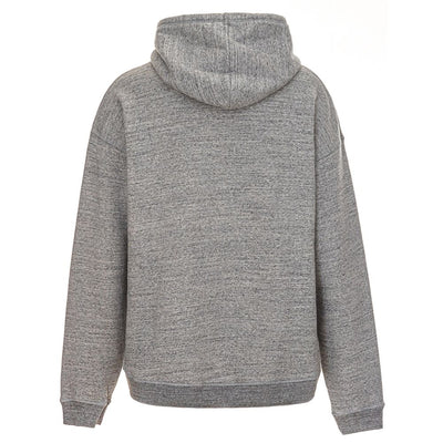 Sweat à capuche en coton gris Dsquared²