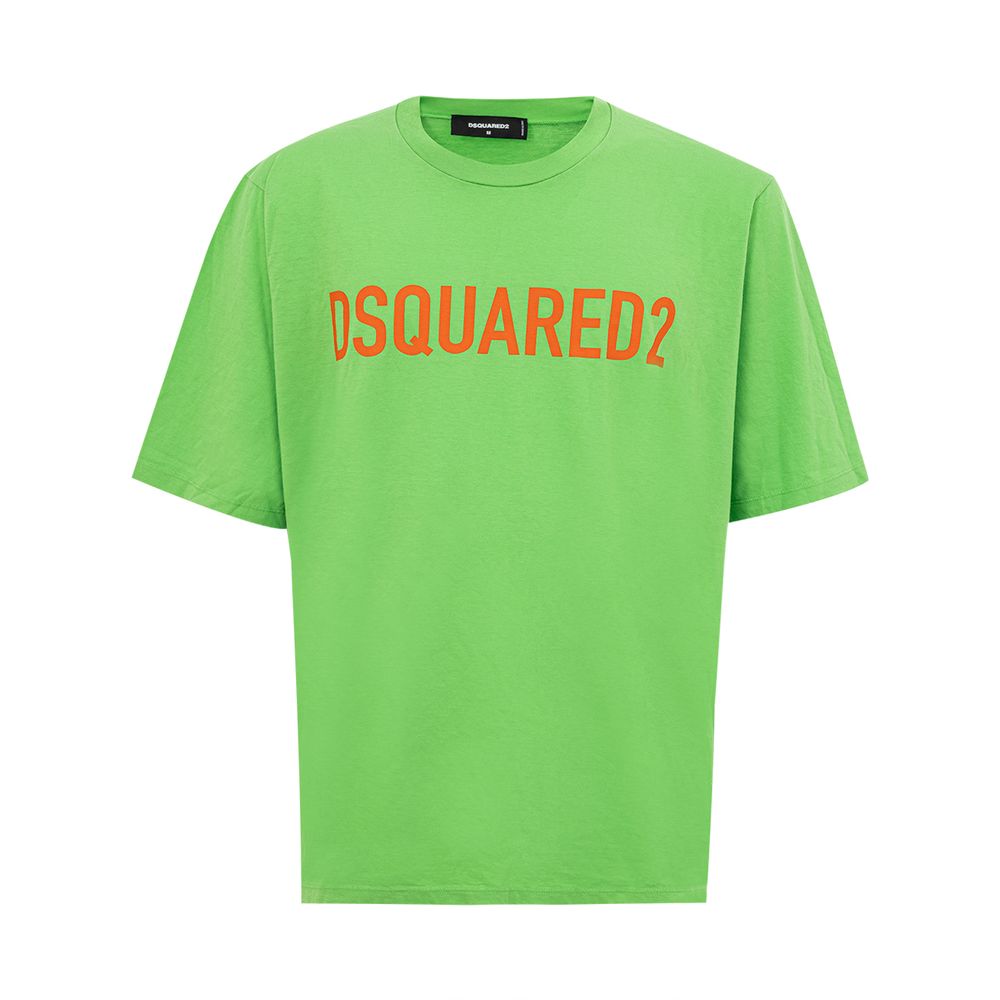 Dsquared² Electric Green katoenen T-shirt voor heren