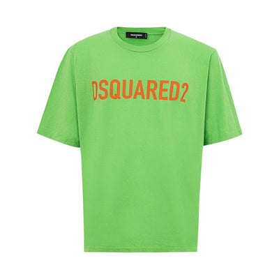 Dsquared² Electric Green katoenen T-shirt voor heren