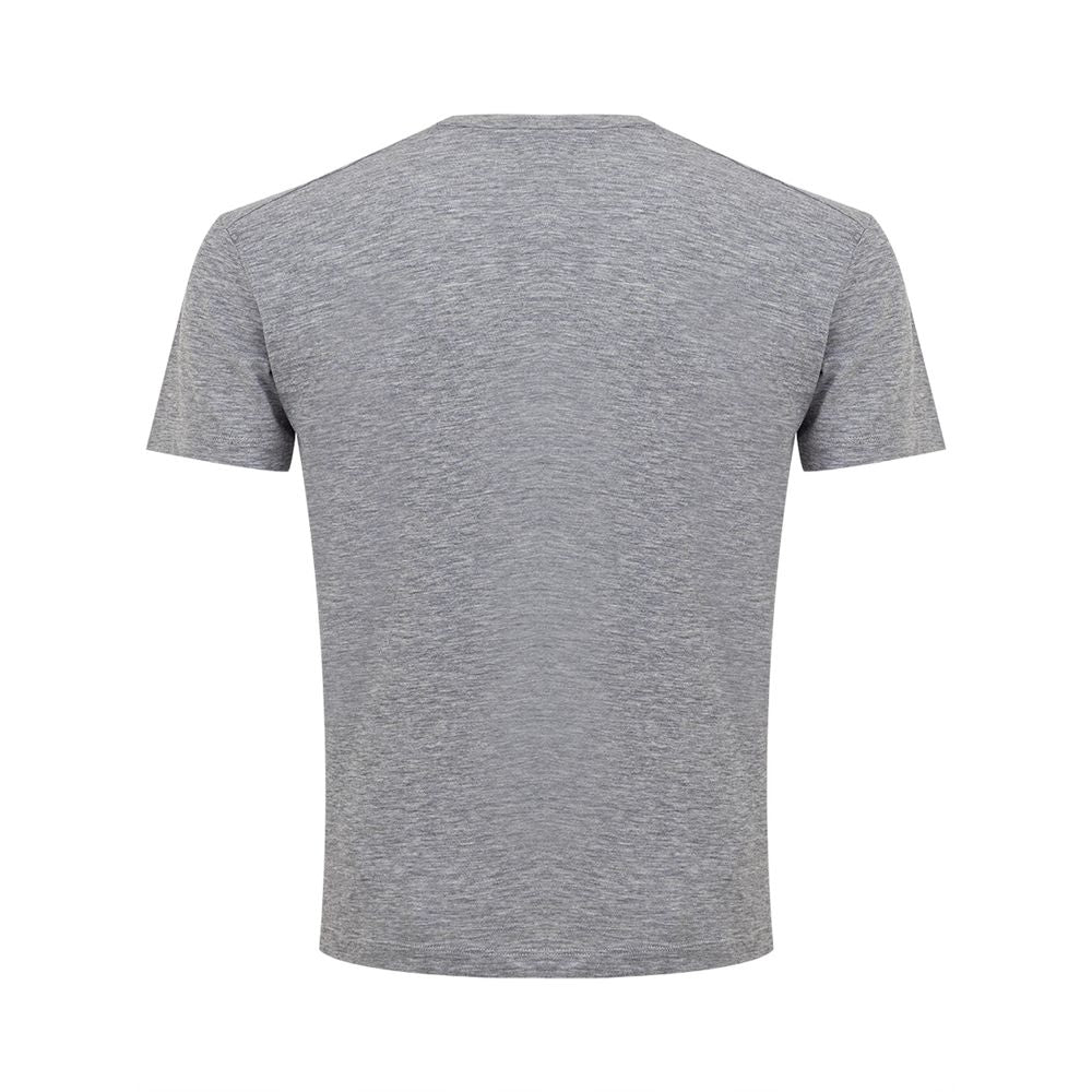 Dsquared² Strak grijs katoenen T-shirt voor stijlvolle mannen