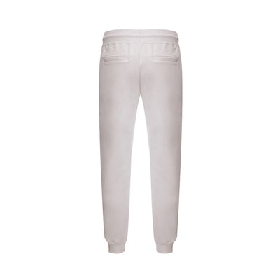 GCDS Verrijk je garderobe met een chique witte katoenen broek
