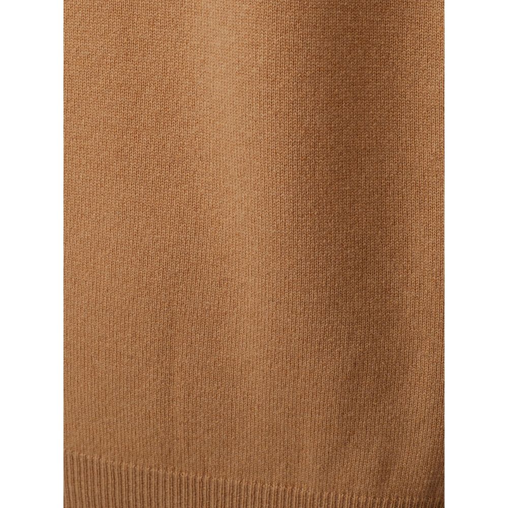 Pull élégant en laine marron KANGRA pour homme