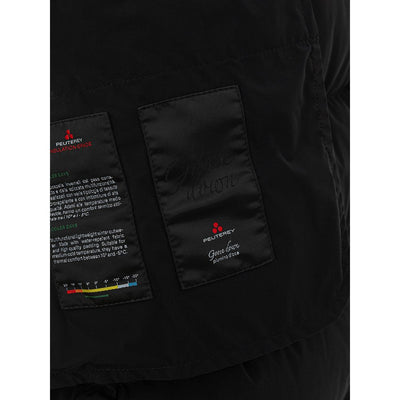 Peuterey Elegante Zwarte Polyamide Jas voor Dames