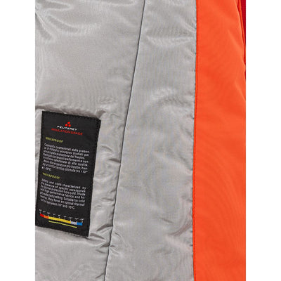 Peuterey Elegant oranje polyesterjack voor dames