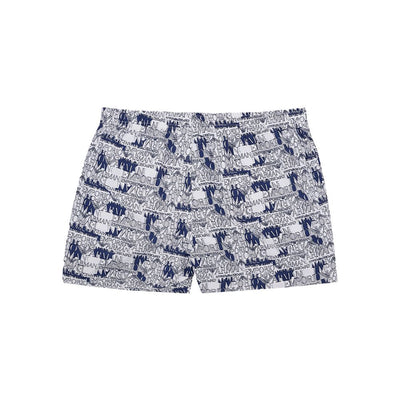 Emporio Armani Elegante Witte Polyester Zwemshorts