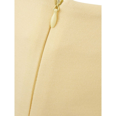 Lardini Elegante gele viscose rok voor dames
