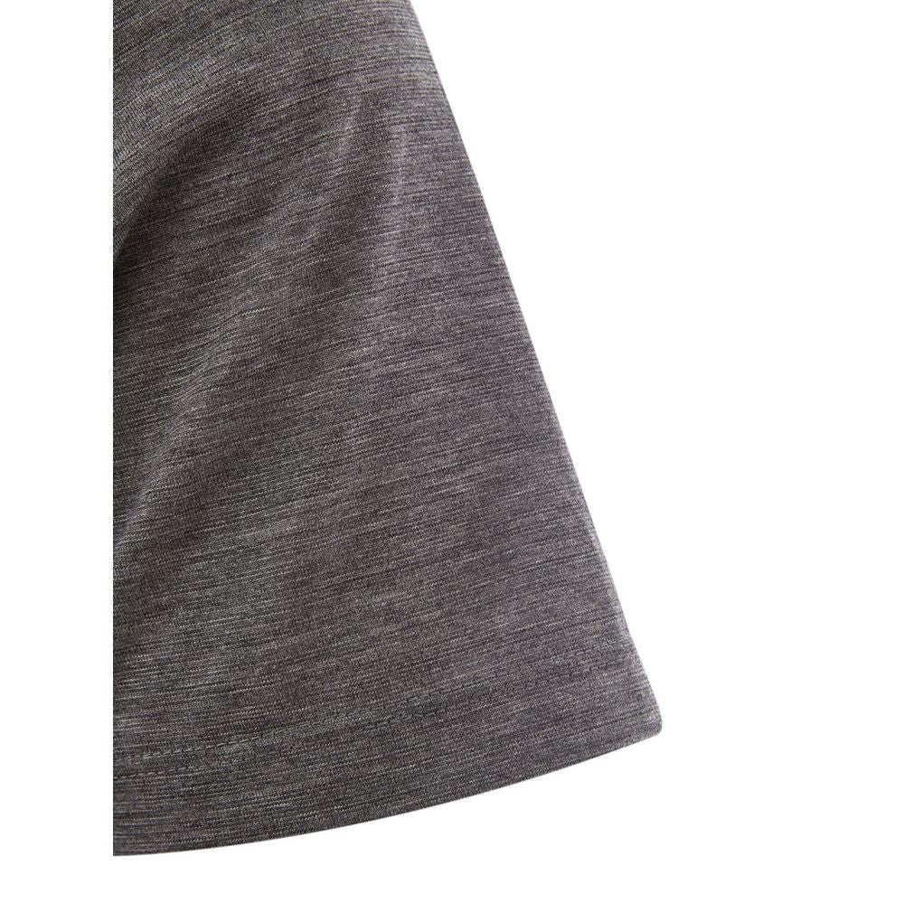 Lardini Elegant grijs wollen designer T-shirt