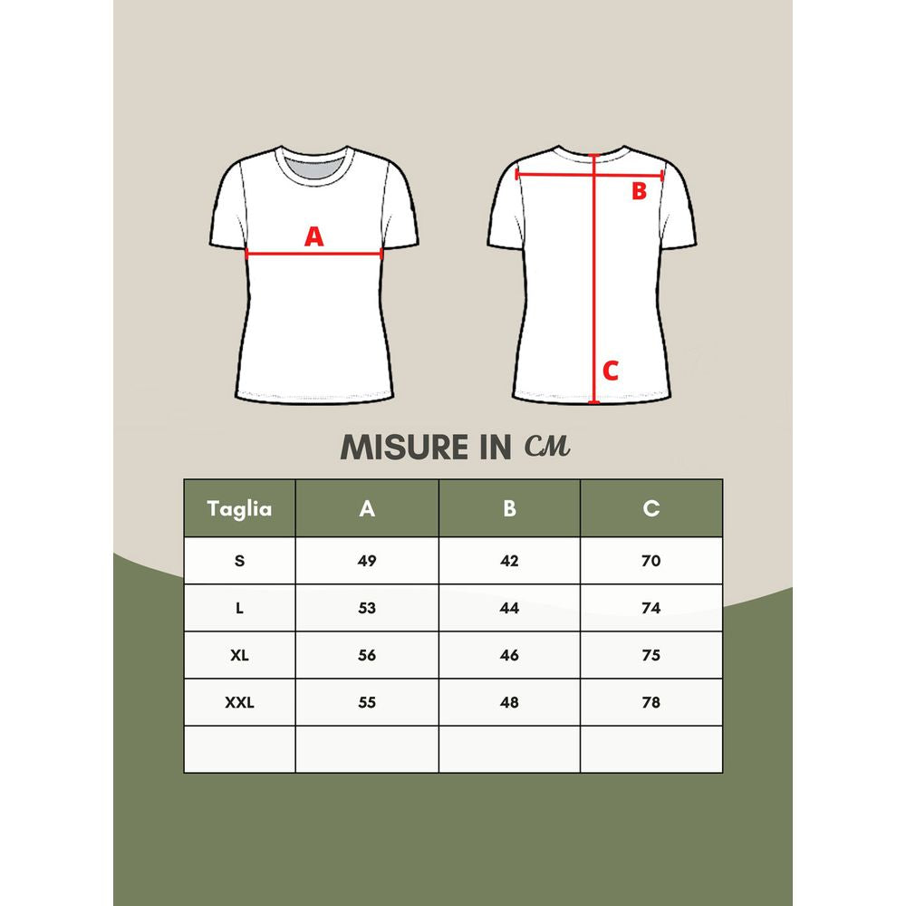 Lardini Elegant grijs wollen designer T-shirt