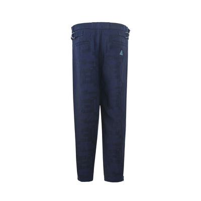 Emporio Armani Blauwe Linnen Broek