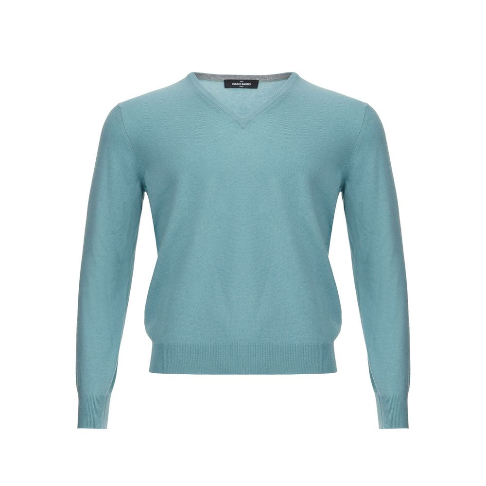 Gran Sasso Turquoise Kasjmier Trui Elegantie