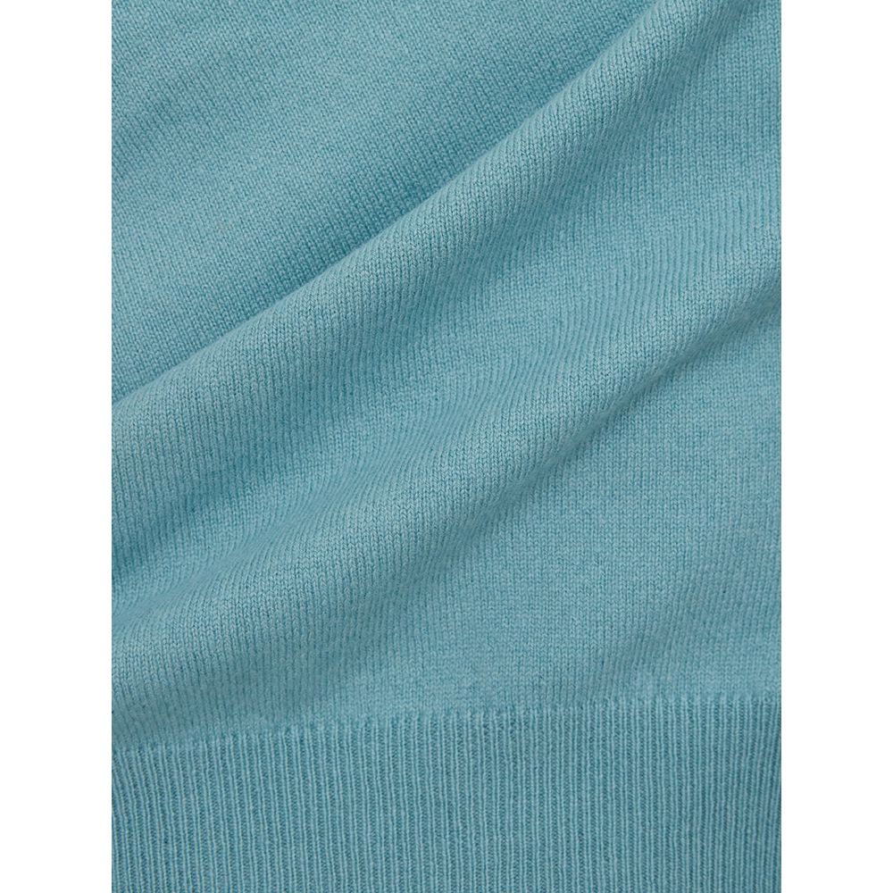 Gran Sasso Turquoise Kasjmier Trui Elegantie