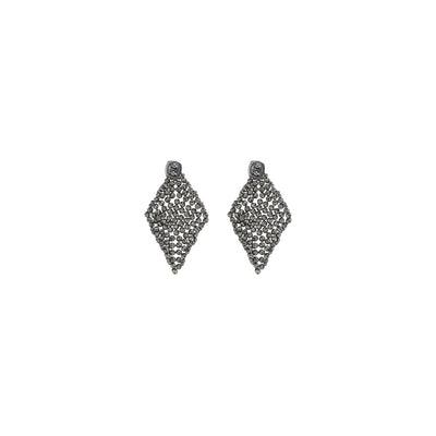 Brunello Cucinelli Faceted silver Earrings
