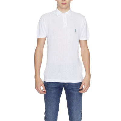US POLO ASSN. Witte katoenen trui