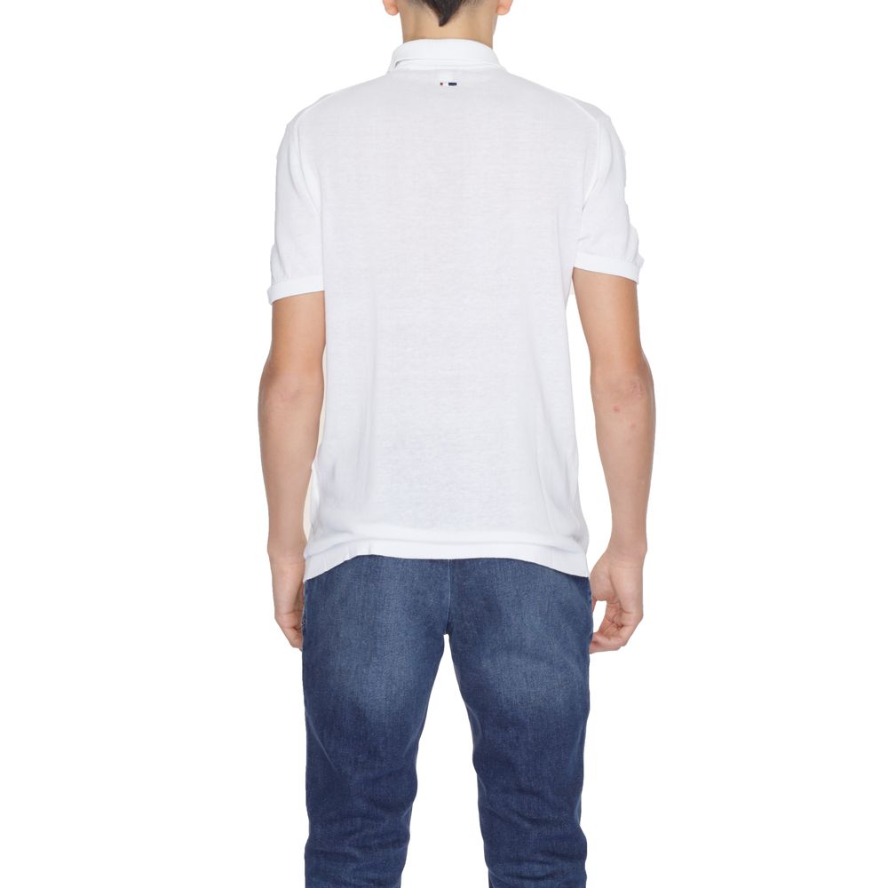 US POLO ASSN. Witte katoenen trui