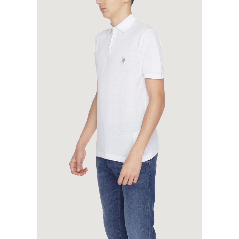 US POLO ASSN. Witte katoenen trui