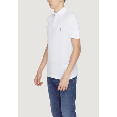 US POLO ASSN. Witte katoenen trui