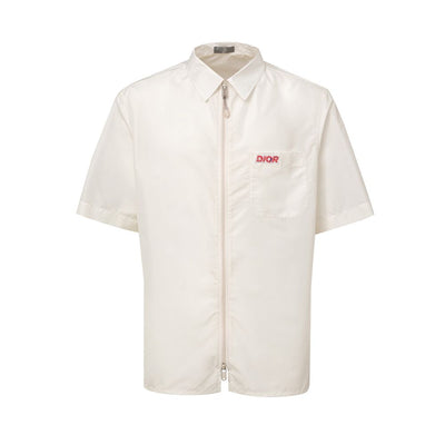 Dior Witte Polyester Korte Mouw