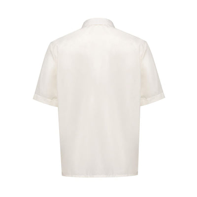 Dior Witte Polyester Korte Mouw