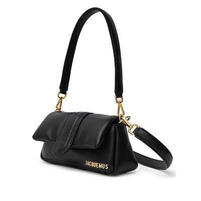 Jacquemus Black Leather Handbag Petit Bambino