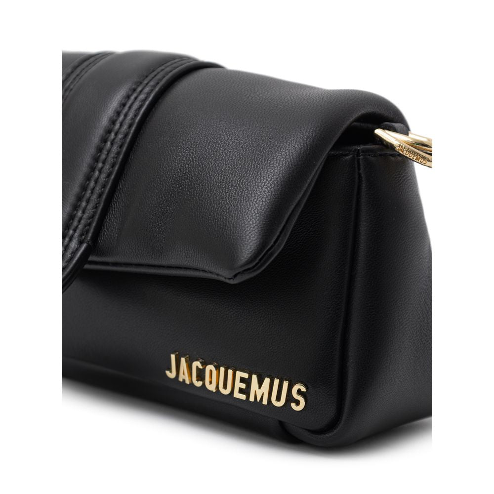 Jacquemus Black Leather Handbag Petit Bambino