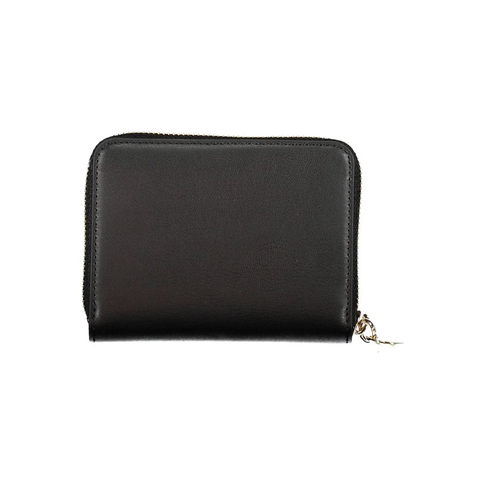 Tommy Hilfiger Zwarte Polyethyleen Dames Portemonnee
