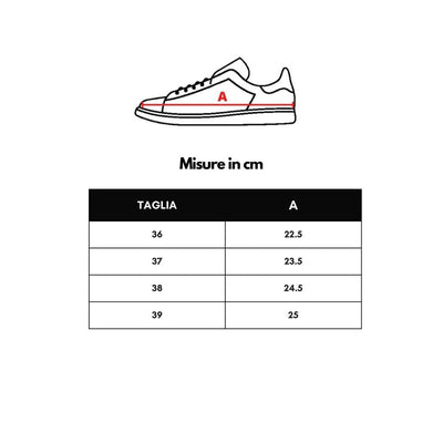 P448 White Leather Sneaker
