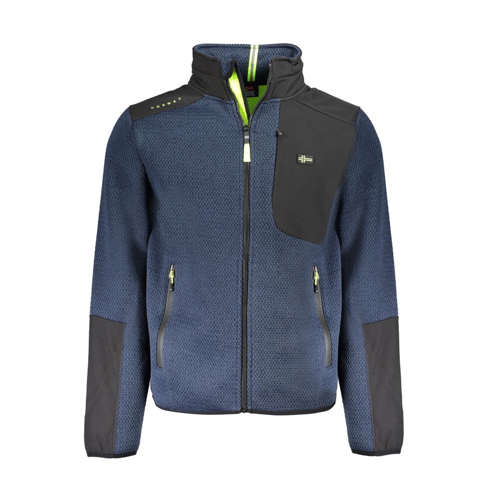 Noorwegen 1963 Blauw Polyester Herenjack