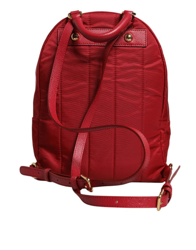 Dolce &amp; Gabbana Rode #DGFAMILY VULCANO Versierde Rugzak