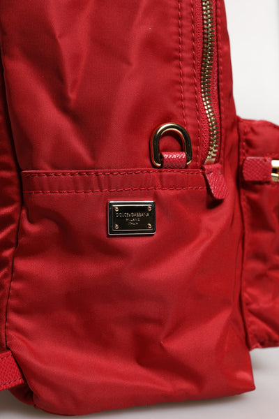 Dolce &amp; Gabbana Rode #DGFAMILY VULCANO Versierde Rugzak