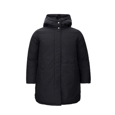 Voeg een chique, veelkleurige polyamide jas toe