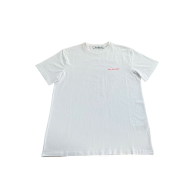 Trussardi Beachwear Wit Katoenen Heren T-shirt