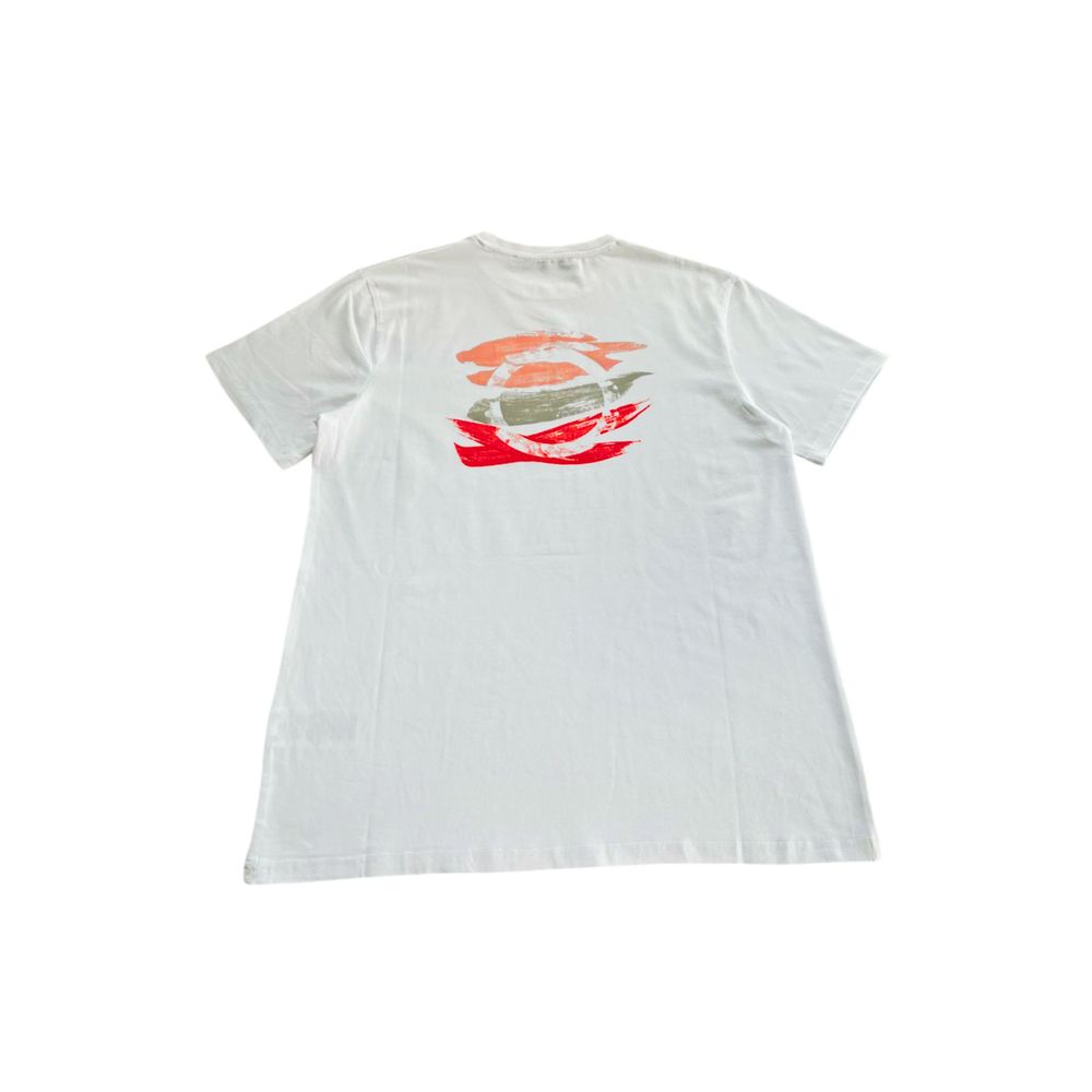 Trussardi Beachwear Wit Katoenen Heren T-shirt