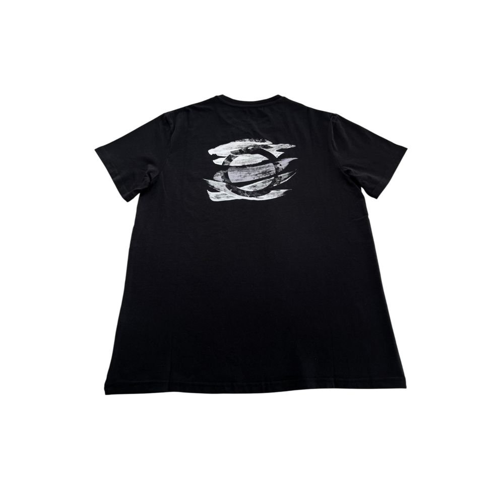 Trussardi Beachwear Zwart Katoenen Heren T-shirt