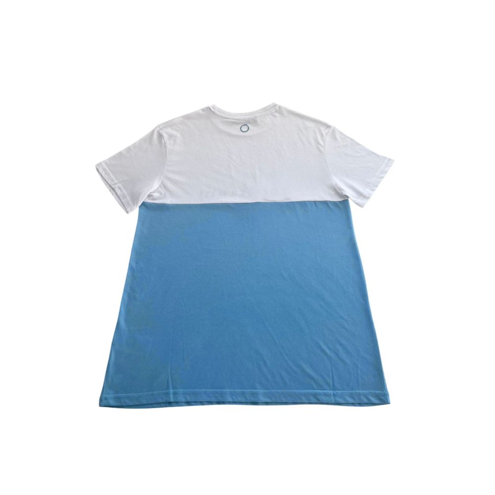 T-shirt Trussardi Beachwear en coton bleu clair pour homme
