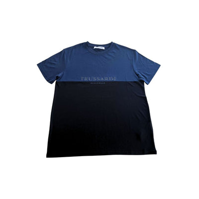 T-shirt Trussardi Beachwear en coton bleu pour homme