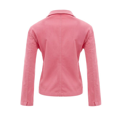 Veste élégante en coton rose Lardini pour elle