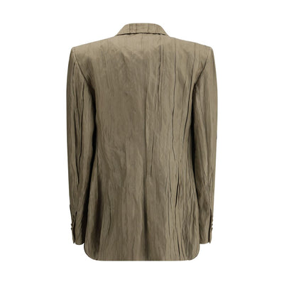 Blazer Mairi en soie froncée Gabriela Hearst