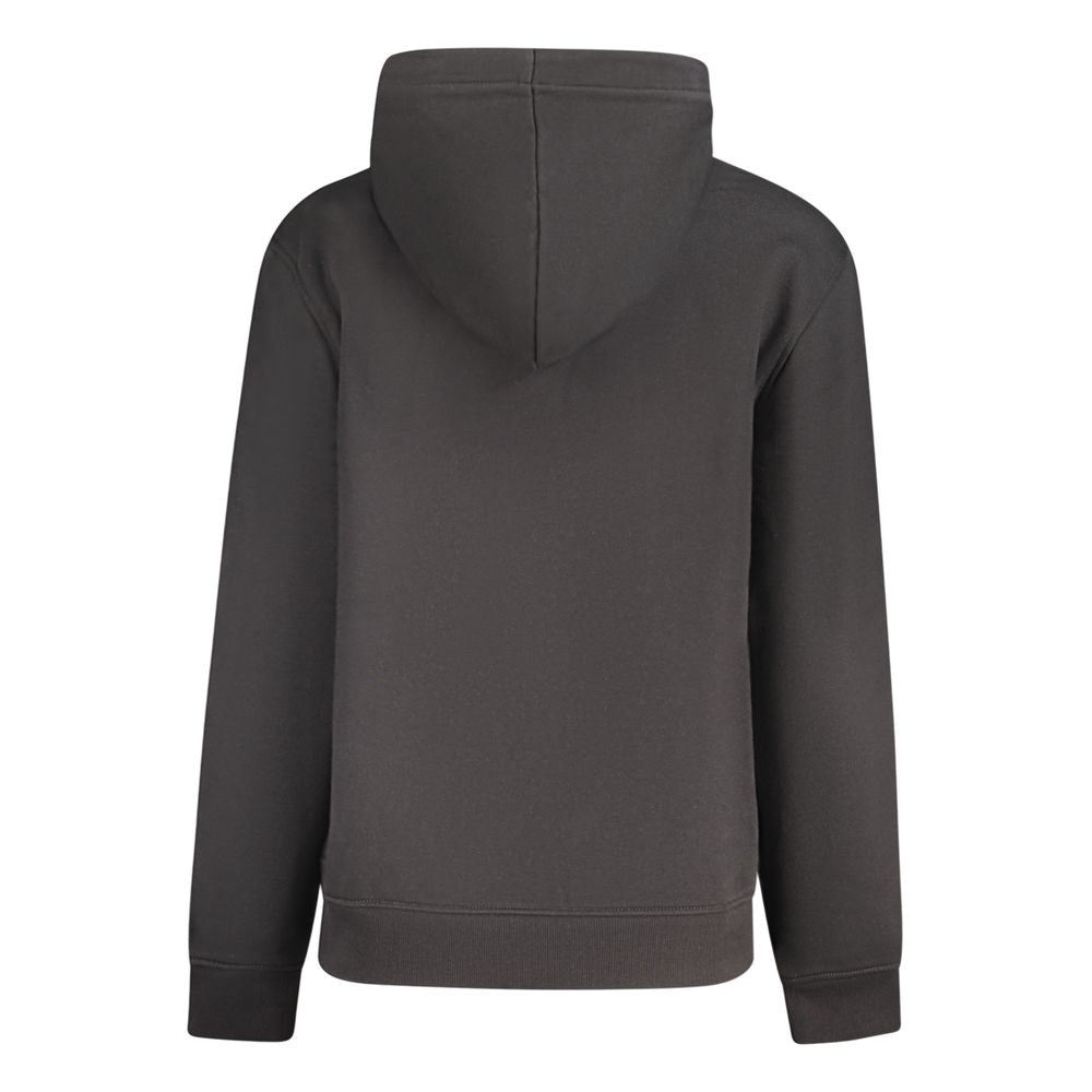 Pull femme en coton noir Calvin Klein
