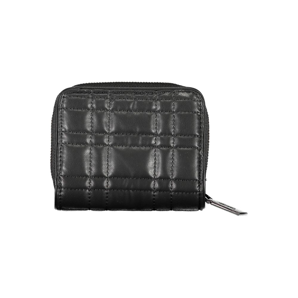Calvin Klein Zwarte Polyester Dames Portemonnee